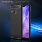 Carbon Fiber Soft TPU Silicone Phone Case For Huawei Honor 8x