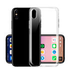Factory wholesale price clear transparent TPU smartphone shell mobile back cover cell phone case for iPhone X