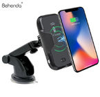 Portable cheap 10W Qi wireless charger Car Mount Fast Quick Receiver Mobile Phone Wireless Charger