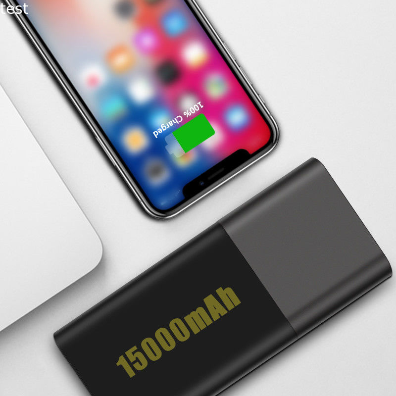 Quick Charge 10000mAh Dual USB Power Bank External Battery Charger For Mobile Phones Tablets Powerbank
