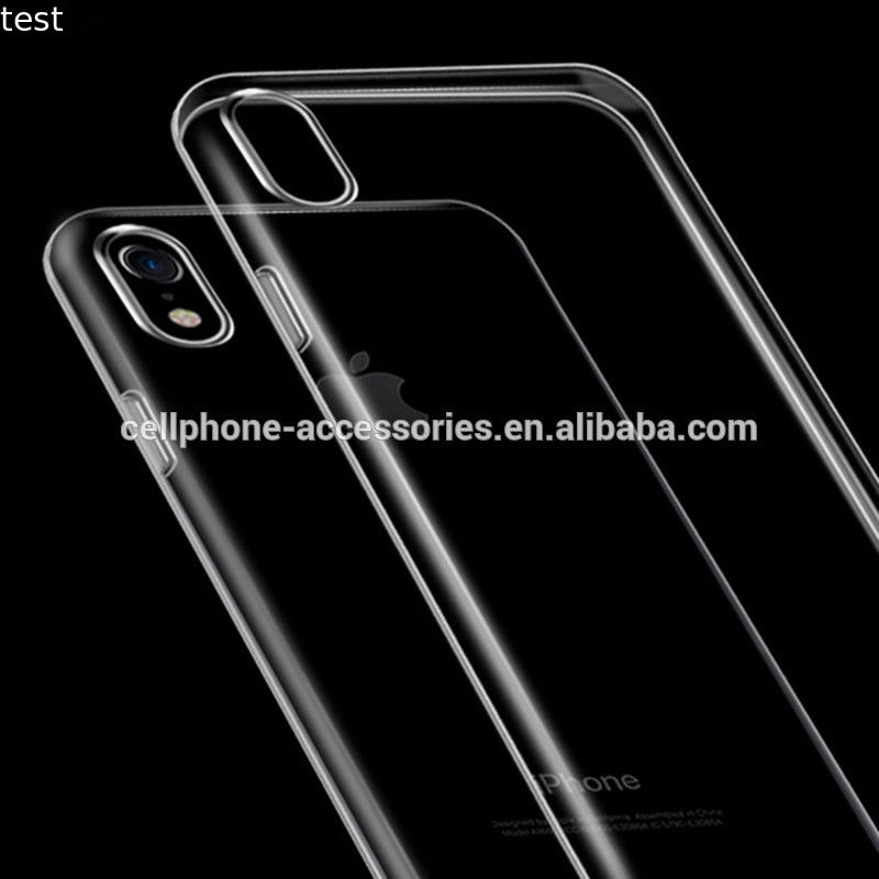 Bulk wholesale cell phone case for iphone 8 plus Slim Transparent Soft TPU For iphone X Cover