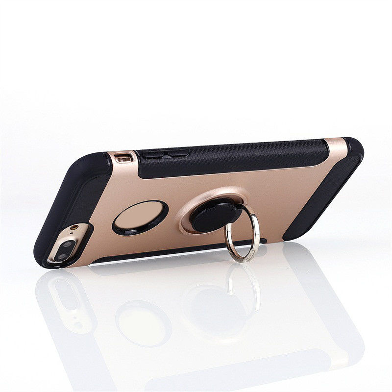 Christmas Gift OEM Customized ring holder mobile phone protection case for iPhone Xs Max for LG Q7