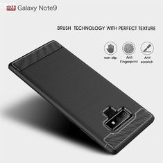 Carbon Fiber Brushed Tpu Case For Samsung Galaxy Note 9 Case
